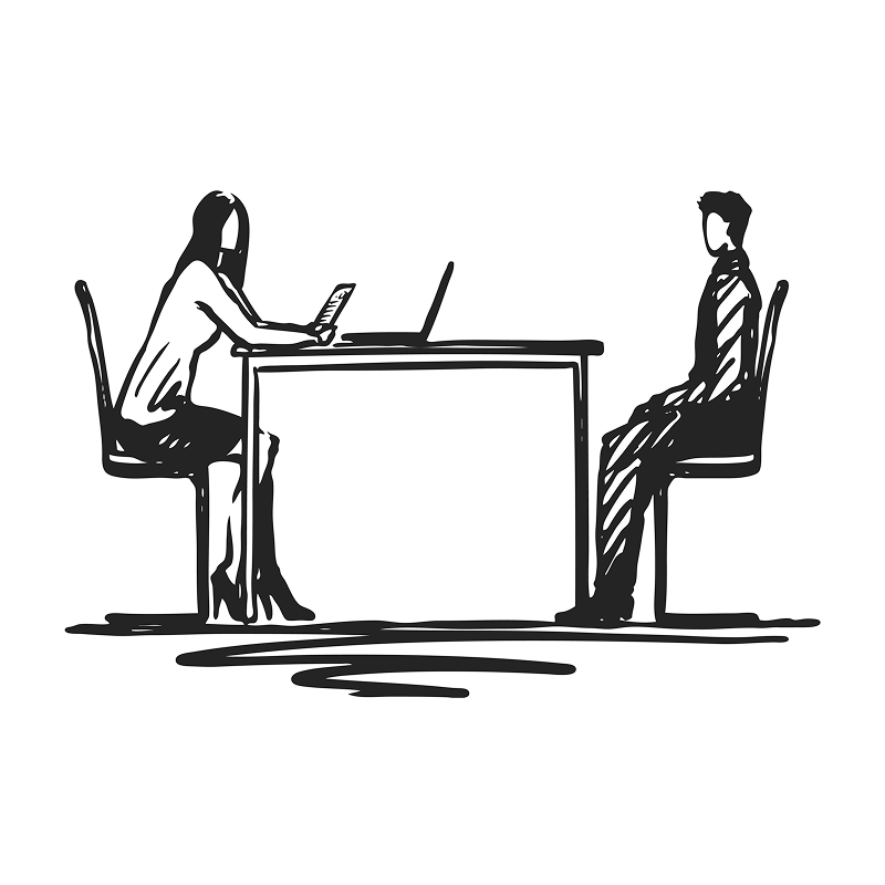 ② 面談・求人紹介